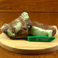 1 lb Mint Chocolate Swirl Fudge