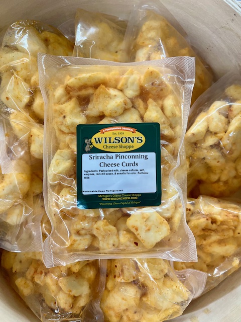 12oz Pinconning Cheese Curds with Sriracha