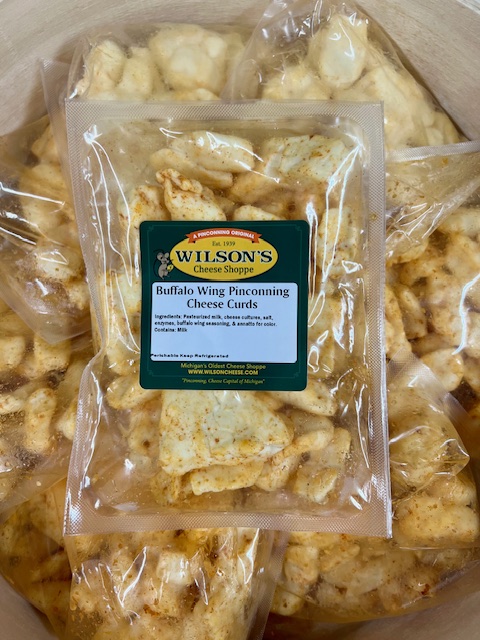 12oz Buffalo Wing Pinconning Cheese Curds