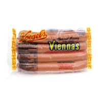Koegel's Viennas Hot Dogs with Skin Casing.